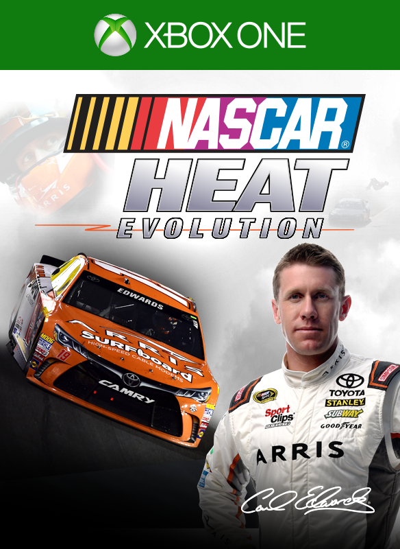 NASCAR Heat Evolution box art for Xbox One